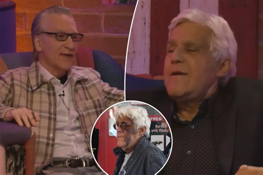 Bill Maher rips on Jay Leno over gambling debt theories amid brutal injury from falling down hill