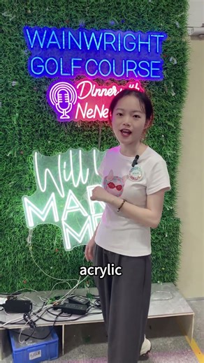 Combined with customization #ledsign #led #signfabrication