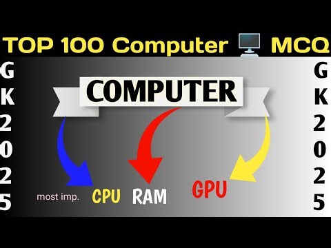 Top 100 Computer GK Questions | Must for All Exams | By - Gk With Vishal