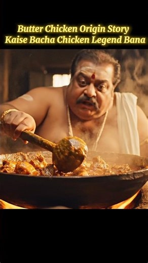 The Genius idea which Created a Delicious Dish: Butter Chicken #shorts #foodshorts #chicken