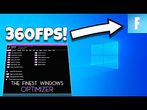 How You Can Get High FPS for FREE Using The Windows Optimizer Tool!