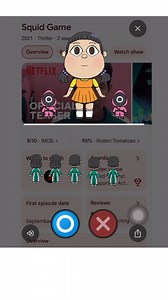 1.2M views · 15K reactions | If you search “Squid Game” on Google, you’ll see an invitation card… and get to play the cutest (but still heart-stopping) round of Red Light, Green Light ever!  | Netflix | Facebook