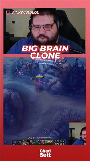 Pinkward Shows How to Use Shaco Clone! #leagueoflegends #leagueoflegendsclips