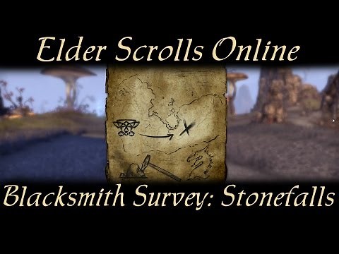 Blacksmith Survey: Stonefalls [Elder Scrolls Online] ESO