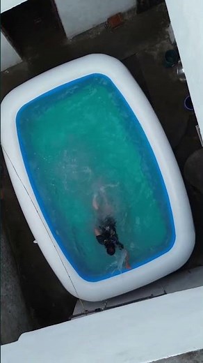 iPoolGo 16.5*10*4ft size inflatable above ground pool without support ready for your summer 🏊‍♂️