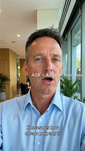 ASR (AI selection rate) : The New KPI for AI Real Estate and Hospitality