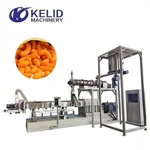 [Hot Item] Extruded Puffing Snacks Production Line Corn Flour Snack Extruder Equipment