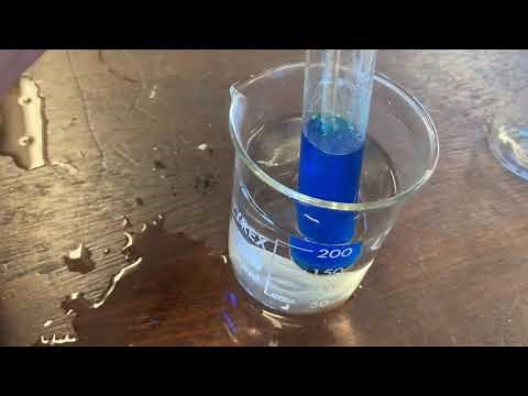 Making Copper Sulfate Experiment