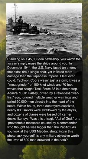THE DAY THE PACIFIC OCEAN TRIED TO SWALLOW THE U.S. NAVY 🛡️