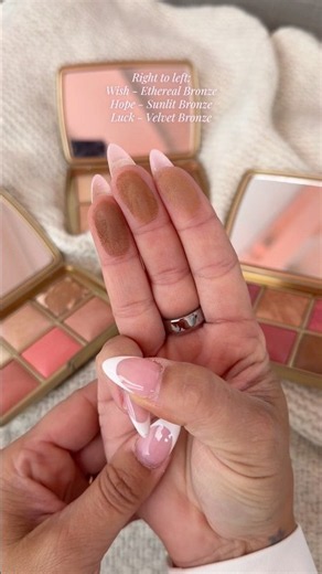 Hourglass Holiday 2026 | Wish, Hope & Luck Palette shades comparisons ☘️🔑🧲