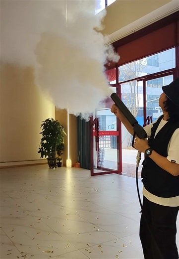 CO2 DJ fog gun machine#fogmachine #party #ktv #fyp #happy #club #SFX