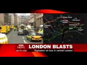 7th July 2005 BBC News Report 3 bus explosions