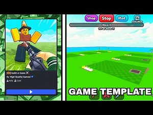 BUILD UR BASE UNCOPYLOCKED | ROBLOX STUDIO GAME TEMPLATE