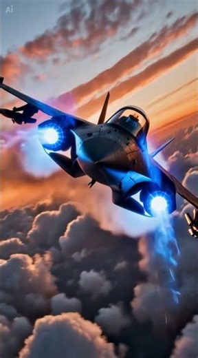 Future Fighter Jet of 2045 – AI Concept #futuretechnology #militarytech #futureaircraft #aidesign