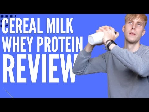 MyProtein Cereal Milk Whey Protein REVIEW!