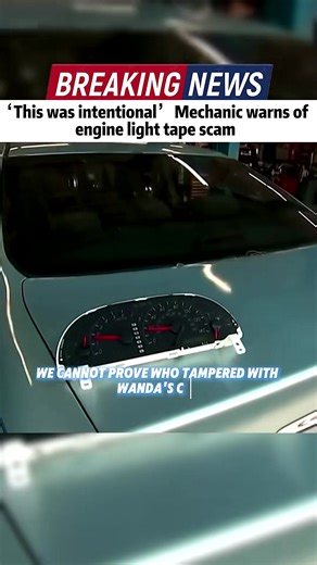 34K views · 167 reactions | 'This was intentional Mechanic warns of engine light tape scam #BreakingNews #UpdateNews #news | Finance Flow | Facebook