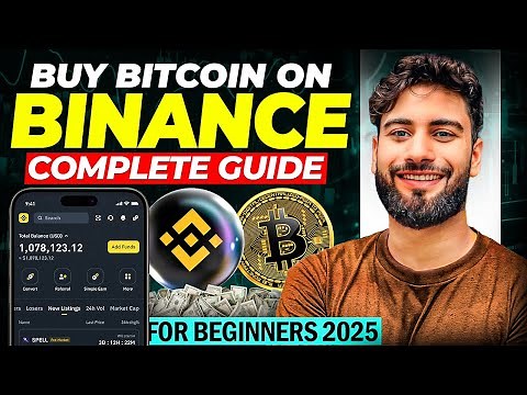 How to Buy Bitcoin in Binance 2025 | Binance trading for beginners | Vishal Techzone