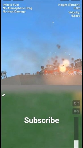 missile attack to Military truck 🚚 in sfs part 2 #sfs #sfs2 #spaceflightsimulator #missile #military