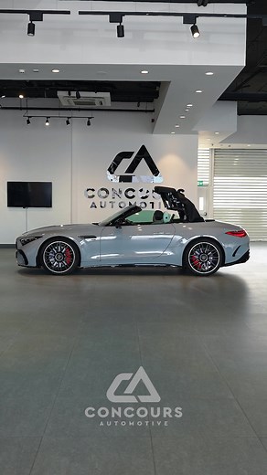 مرحباً مرسيدس SL55 في كونكورس للسيارات