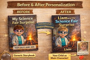 Personalized Science Fair Story Book | Custom Kids Gift (digital Download) - Etsy