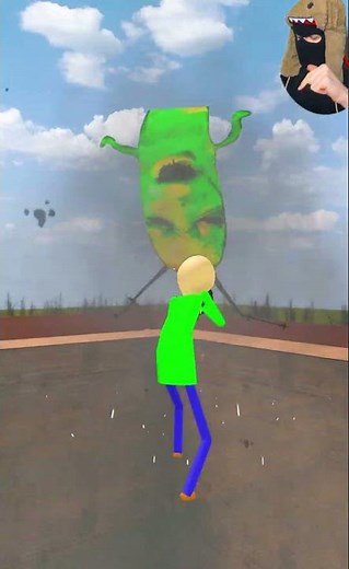 Baldi Vs Plankton and Moai