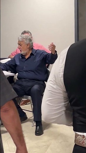 Plácido Domingo: Ensayando con los Mariachis - Mérida 2023