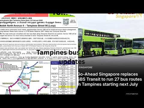 New Service 18M & Go-Ahead Singapore Takeover Explained!