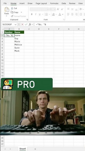 🔢 Auto-number rows in Excel with SEQUENCE #excel #excelforbeginners #excelfunctions