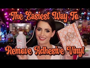 The Easiest Way To Remove Adhesive Vinyl