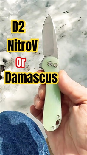 Nitro-V or D2, which Civivi blade actually performs #edc #knife #civivi