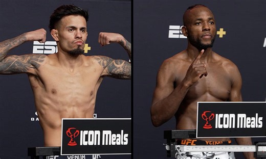UFC on ESPN 73 weigh-in video: Brandon Royval vs. Manel Kape official