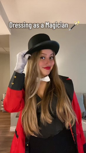 this one was fun to put together #31daysofhalloween #day23 #costume #magician #costumeidea #halloween #magiciancostume #halloweenlook