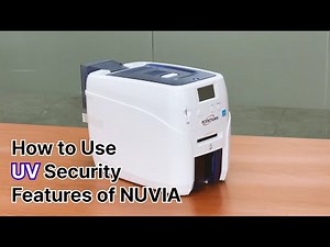 UV Security feature in POINTMAN Nuvia Printer