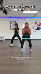 482K views · 7.8K reactions | My Bubble Gum, FITNESS STYLE!!  *full routines & workouts with us through the #beatboxingfitness app on the app store* #dancefitness #weightloss #app #workout #athomeworkout #cardio #fitness #athome | Bev & Haily's Beat Boxing Fitness | Facebook