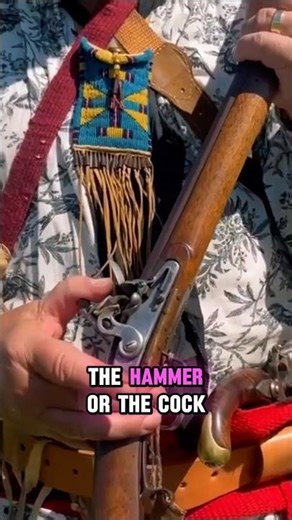 What is it? Flintlock Ignition System #historicalfirearms #americanhistory #furtrade