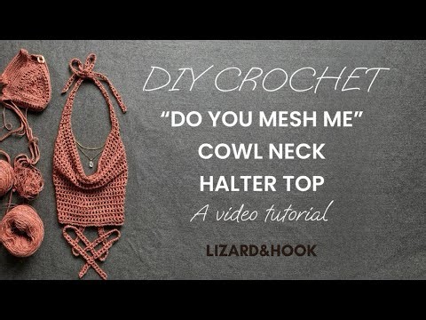 DIY Mesh Crochet Top Tutorial | Lizard&Hook