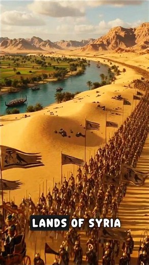 The Deadliest Chariot Battle in Ancient History! ⚔️ #Shorts #AncientEgypt
