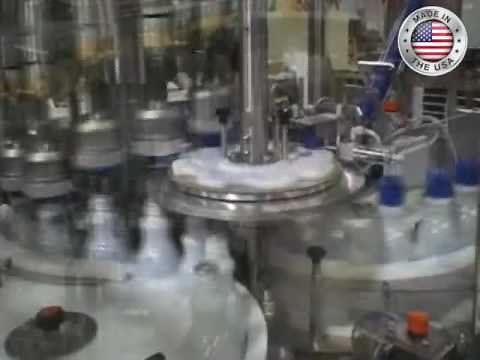 Shibuya Hoppmann Cap Feeder & Rotary Bottle Capping System