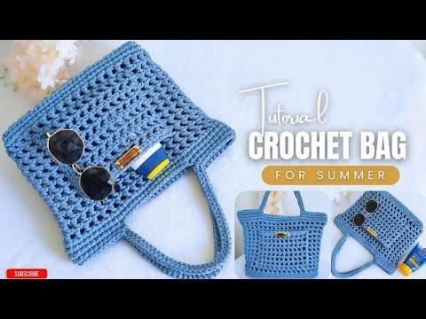 Easy DIY Summer Crochet Bag | Step-by-Step Tutorial