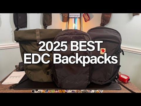 The 3 EDC Backpacks I’d Gift Without Hesitation in 2025