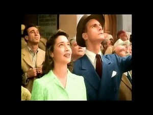 Casablanca (1942) Scene, colorized ,