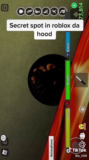 Exploring Roblox Da Hood Secret Spot