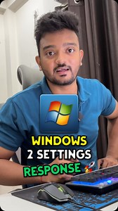 3.3M views · 16K reactions | Use These 2 PC Settings For Fast Response 朗✅ . . . . . . . #reels #reelsinstagram #instagood #facts #trendingreels #tricks #tips #computertricks #hacks #tech #techindia #technology #dailyhacks #bestwebsites #techtools #rajatraiofficial #shraj04fam #pchacks #websitehacks #trickblower | Trick Blower | Facebook