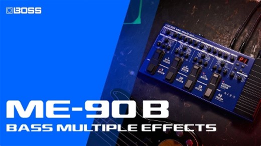 BOSS Announces ME-90B Bass Multiple Effects