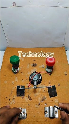 Amazing Simple & Smart Electrical Idea 🧨#project #dcmotor #tech #school #science #shorts #trending