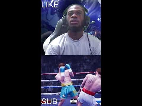 undisputed boxing game best canelo player #shorts