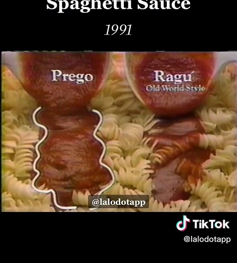 1991 Commercial for Prego Spaghetti Sauce | #90stok #90snostalgia #90scommercials #1991 #pregospaghettisauce