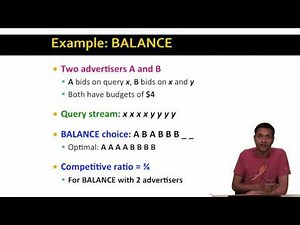 6 8 The Balance Algorithm 15 16