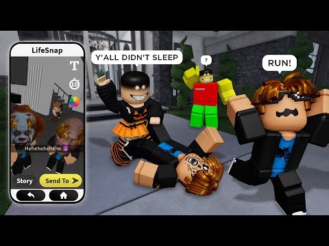 Roblox Snapchat Trolling: SPOOKY MEME NIGHT 👨‍🦲👶🏻 Roblox LifeTogether 🏡 RP - Funny Moments