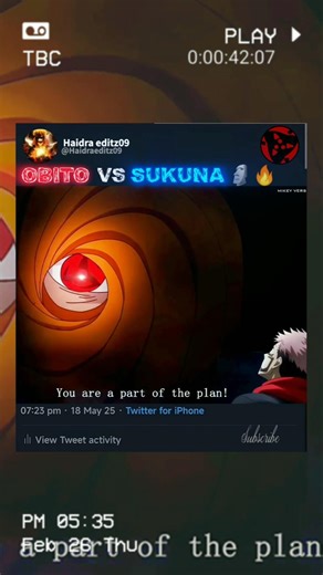 OBITO VS SUKUNA 🔥🗿#naruto #narutoshippuden #jjk #jujutsukaisen #animeedit